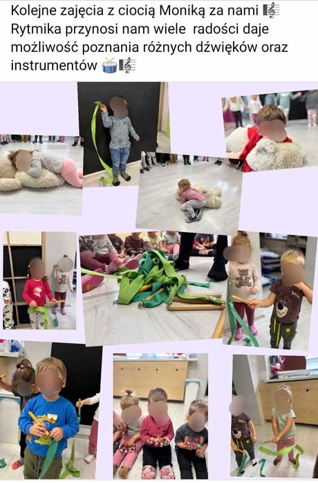 Rytmika i zajęcia muzyczne dla dzieci w Bytomiu!