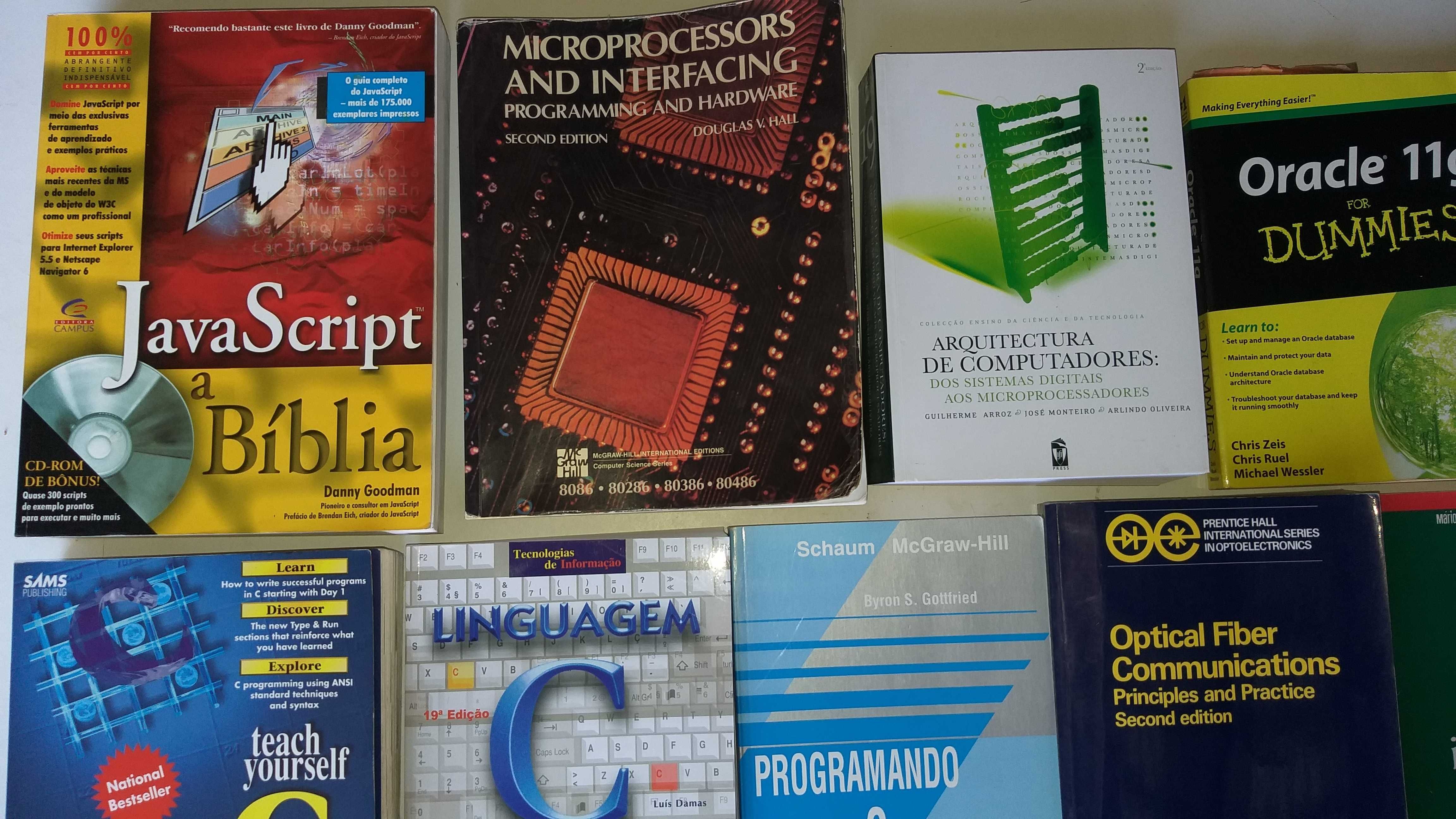 Livros de informática vários