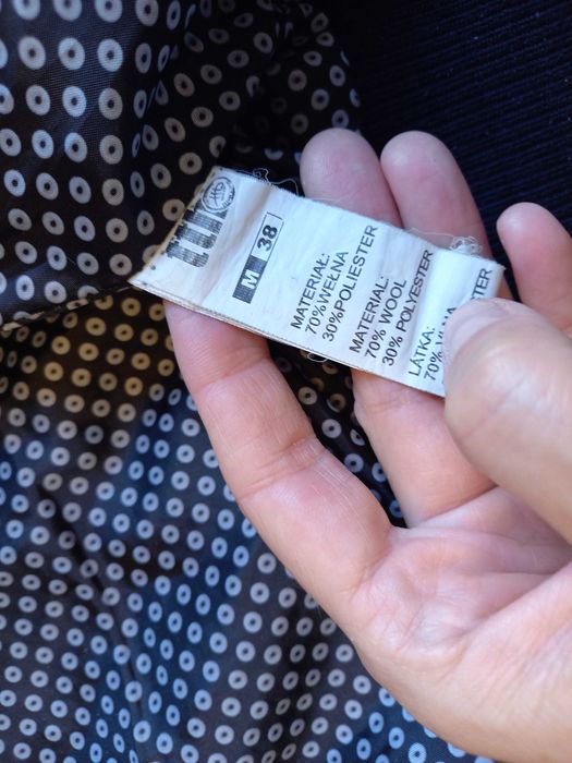 Kurtka ramoneska TTH rozmiar M granatowa