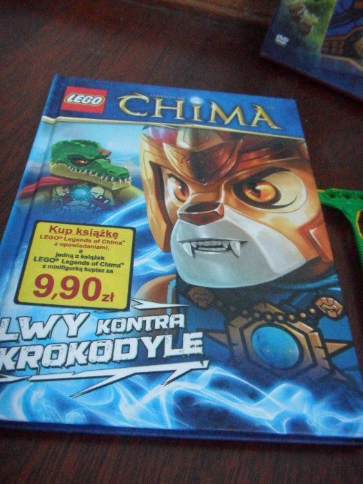 Duży zestaw Lego Chima + płyty DVD