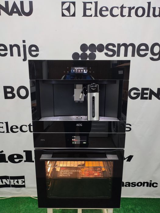 Вбудований комплект духова шафа та кавоварка AEG 8000 Series 2025 рік