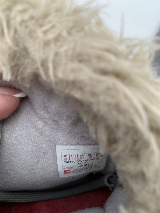 Термо взуття The North Face 31 розмір, 18 см