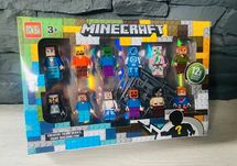 Zestaw 12 figurek Minecraft nowe zabawki dla dzieci