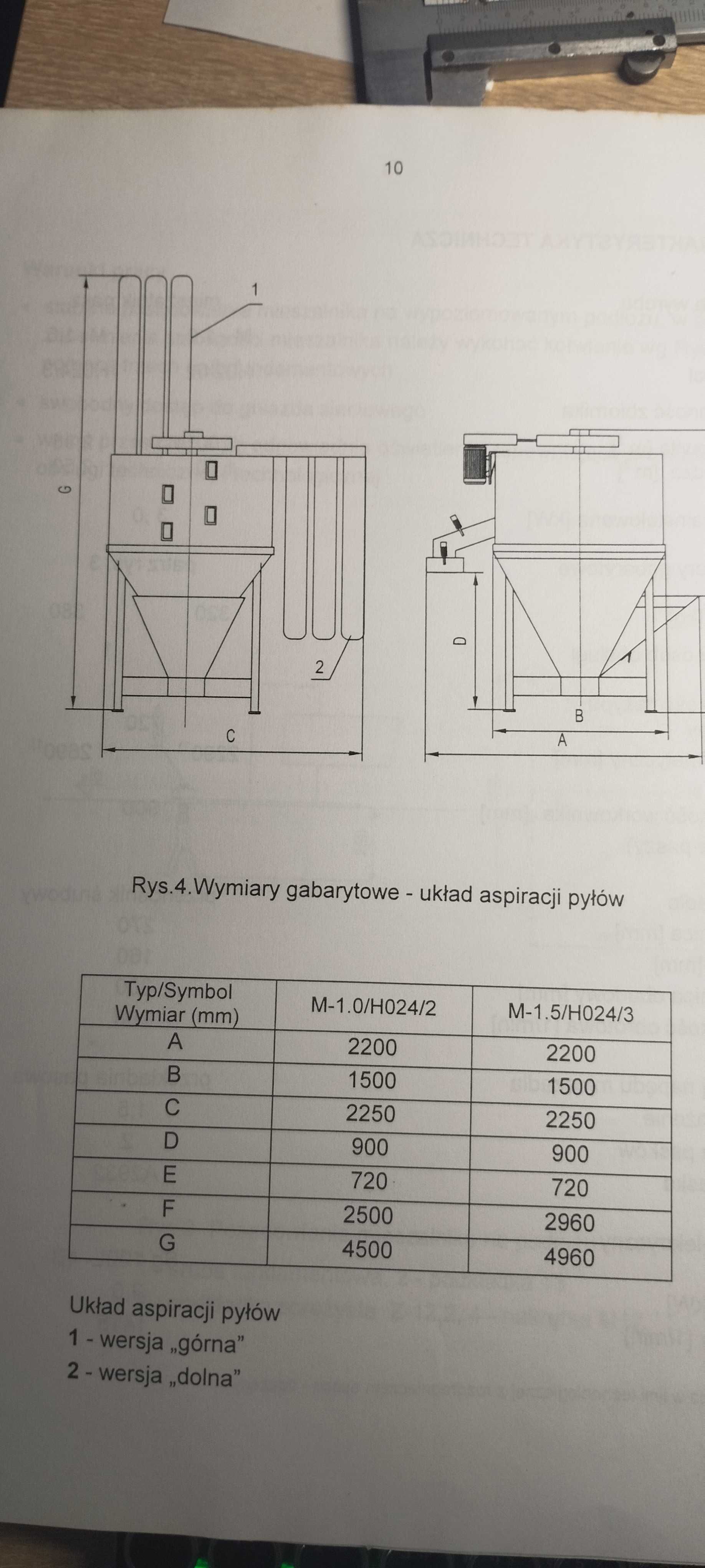 Mieszalnik Pasz Zuptor 1,5 T + młynek 11 kW + rura ssawna