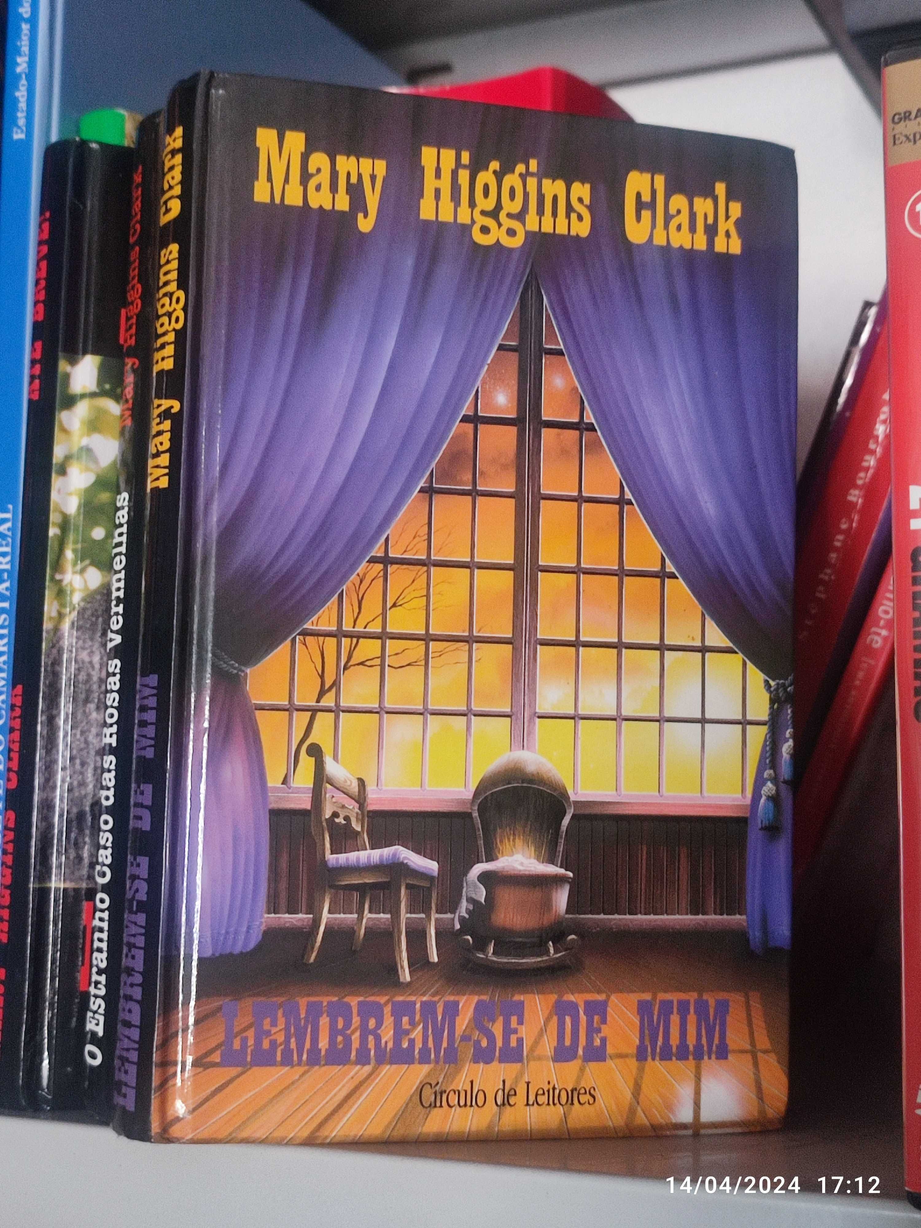 Coleção de 3 livros Mary Higgins Clark
