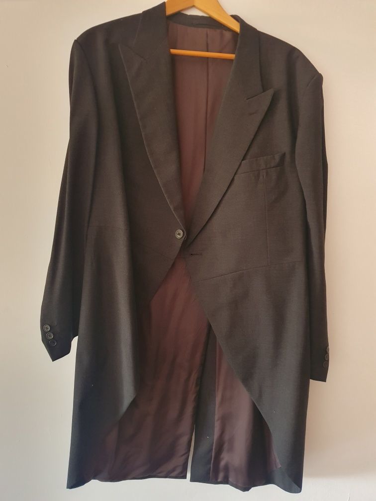 Fraque completo cinza escuro 56