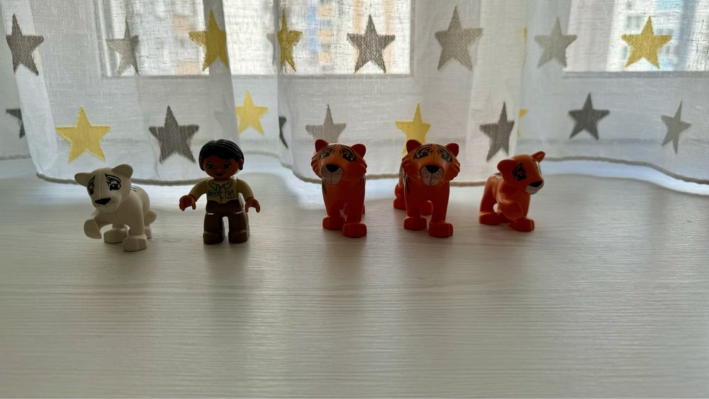 Lego Duplo зоопарк, тигри