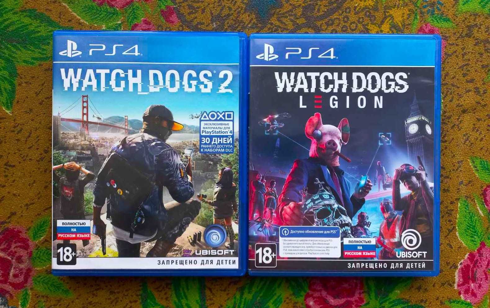 Watch Dogs 2 та Watch Dogs: Legion (PS4, рос мова)