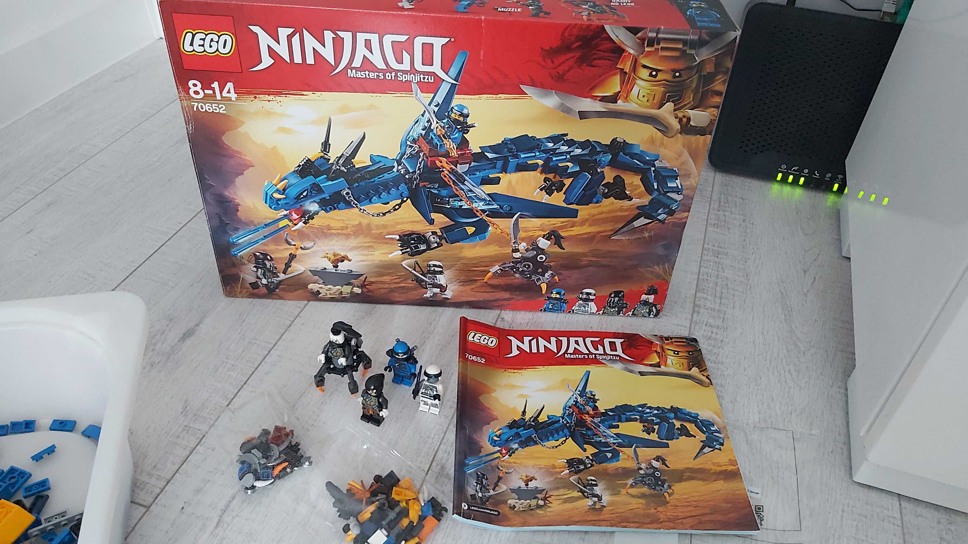 Lego Ninjago smok zwiastun burzy 70652