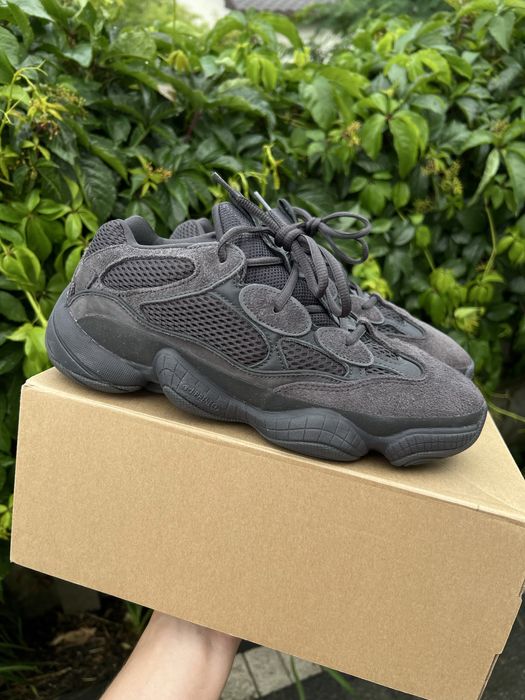 Adidas Yeezy 500 Utility Black sneakersy buty niskie czarne 42 2/3