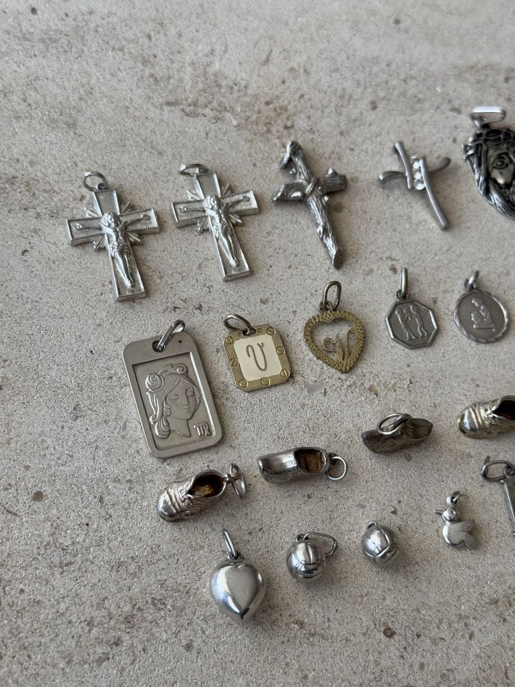 Pendentes / berloques de prata para fio e pulseira