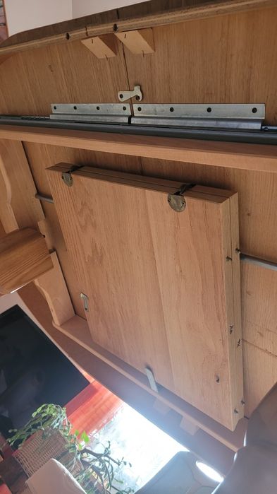 Dębowy stół + 6 krzeseł