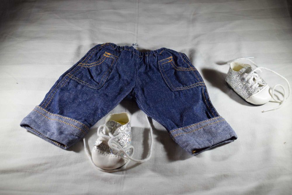 zestaw ubranek dla lalek bobasów 40cm