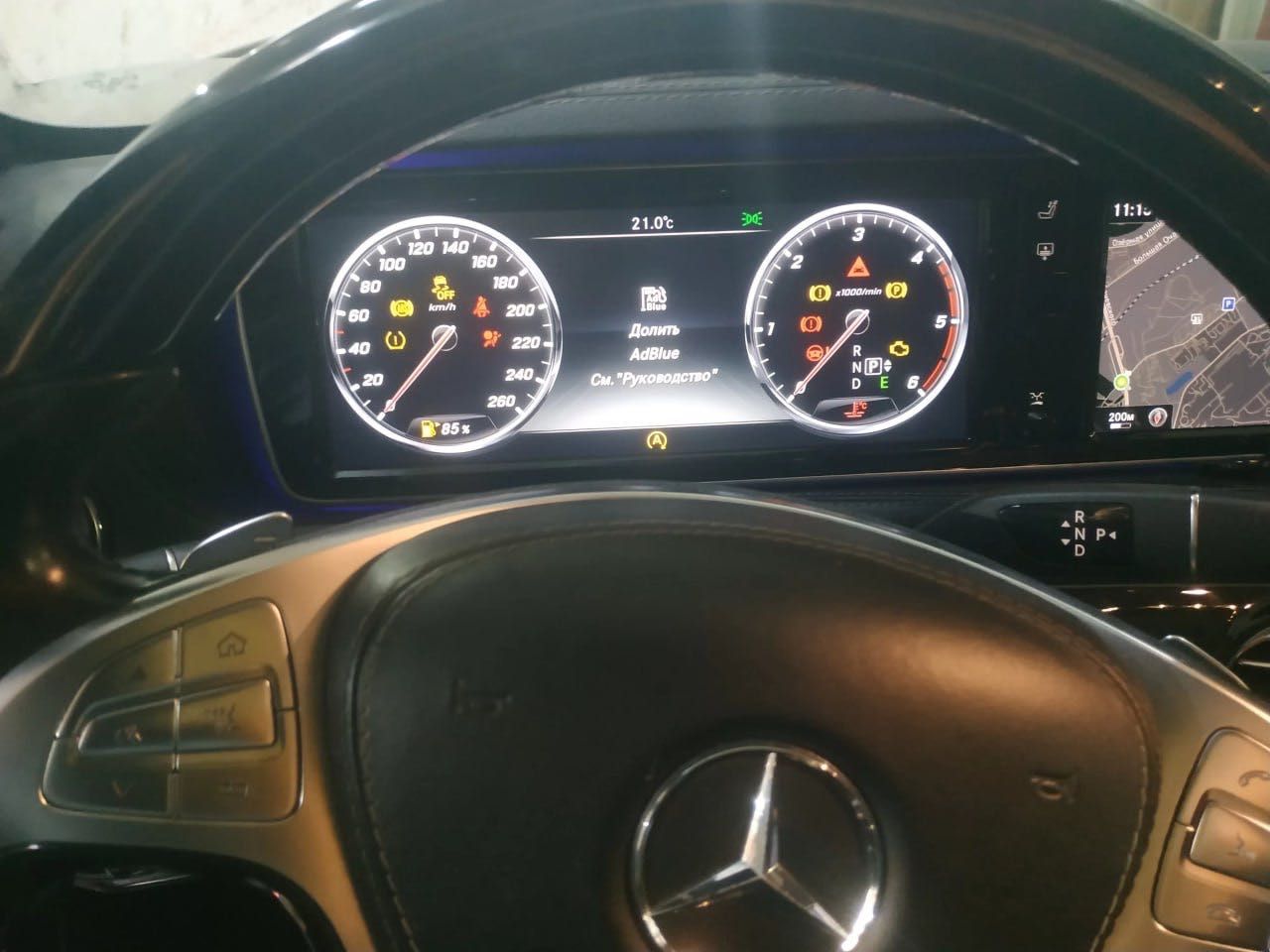 Відключення системи AdBlue Mercedes