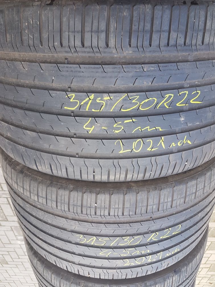 Opony 315/30R22 Continental EcoContact 6 22 cale lato 2021