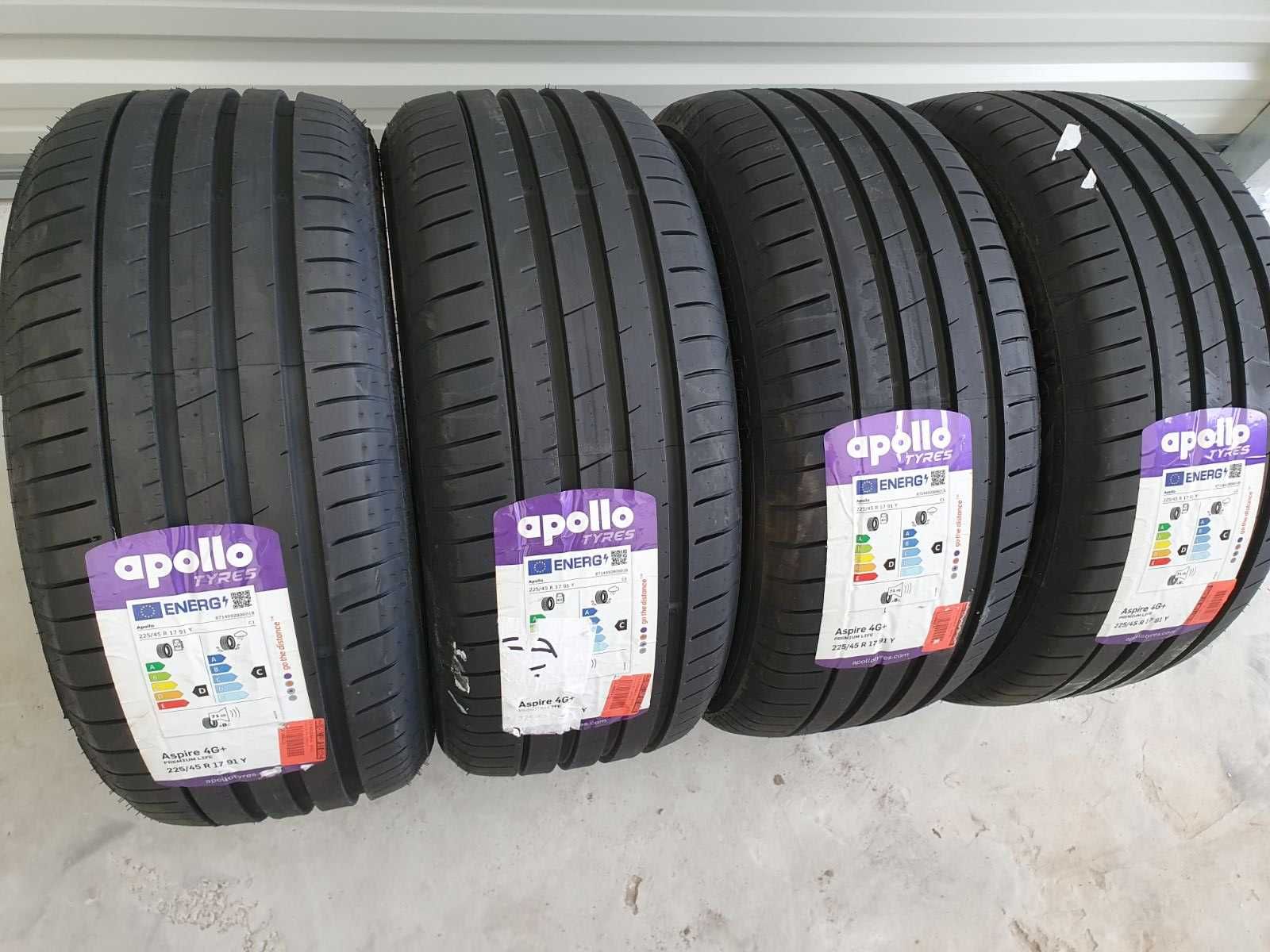 4x Apollo Aspire 4G  225/45r17  Nowe