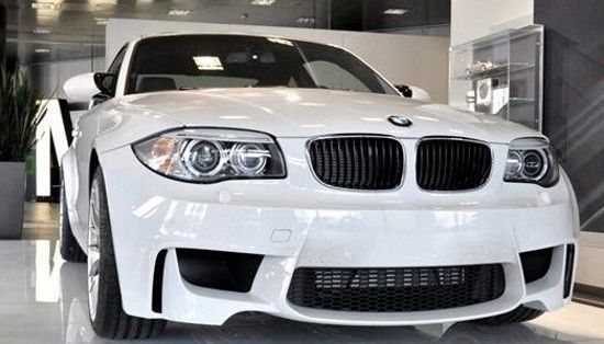 Zderzak BMW E81 E82 E83 E87 04-11 wzór M1 M Pakiet + grill połysk