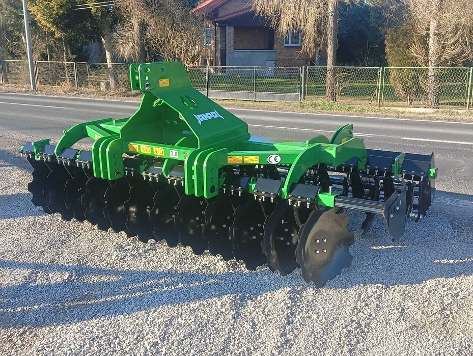 Brona talerzowa 2,5/2,7/3m TALERZÓWKA bez hydropaku daszek CIĘŻKA