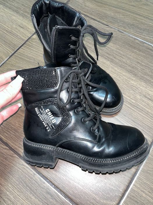 Шкіряні ботильйони для діачинки 33 р