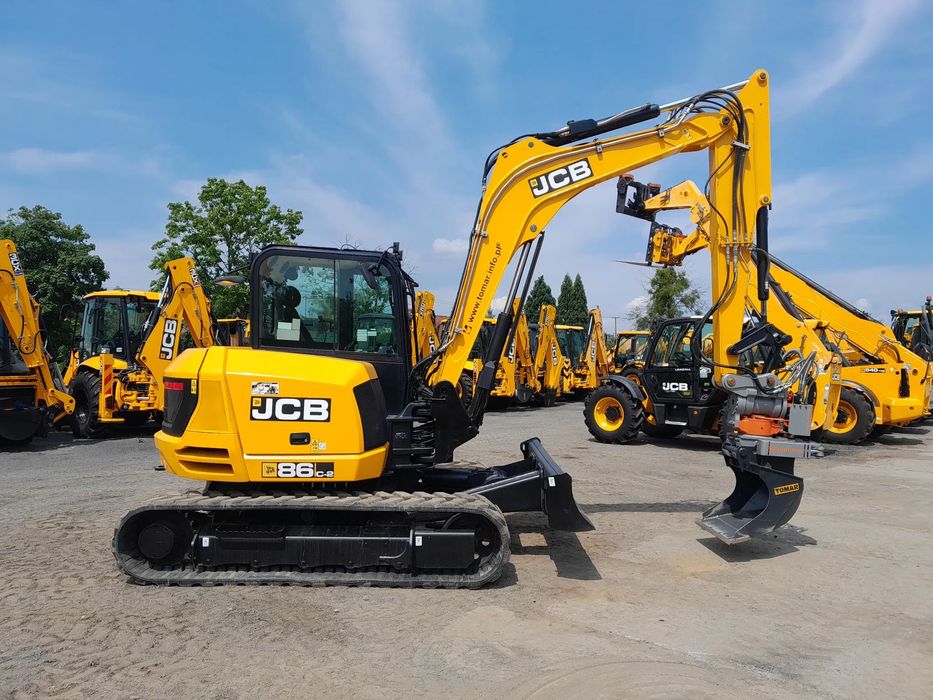JCB 86C-2 rototilt  4030MTH 2020R klimatyzacja koparka gąsienicowa 8 ton