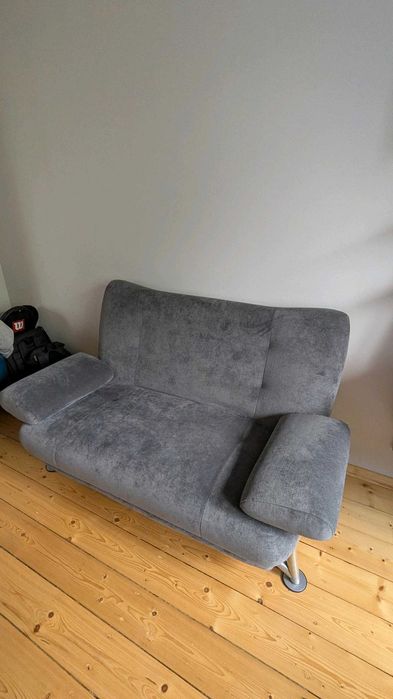 Kanapa szara 2 osobowa