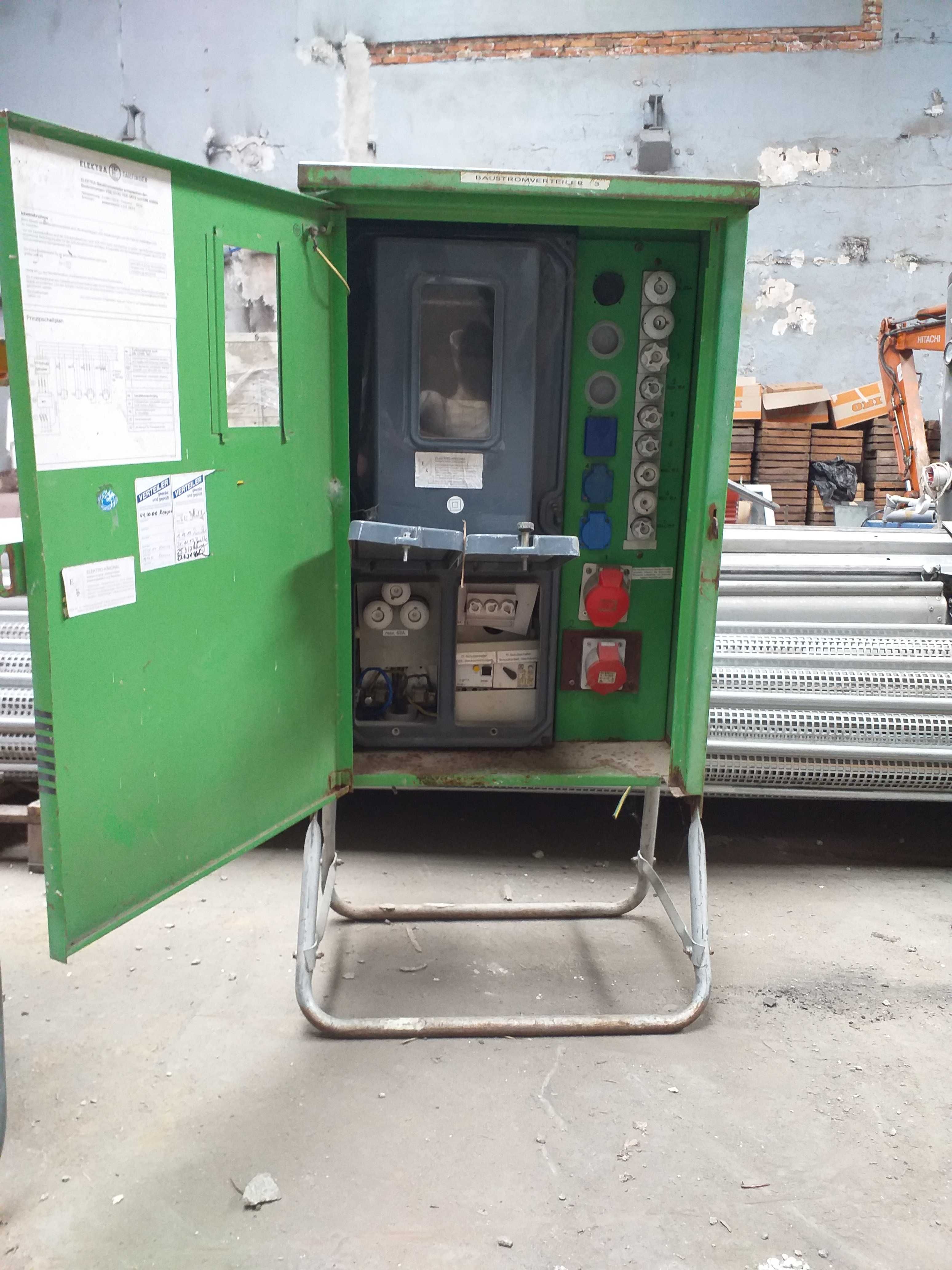 Skrzynki elektryczne budowlane