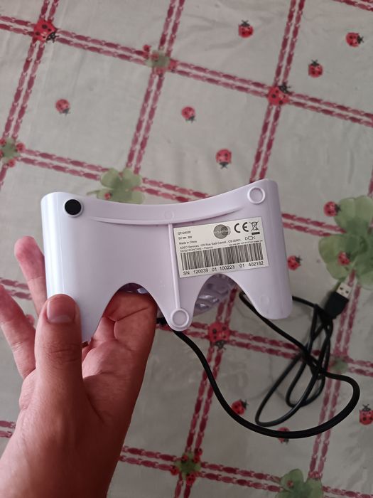 Ventoinha pequena mesa usb com 2 posições cor azul ( Portes grátis)