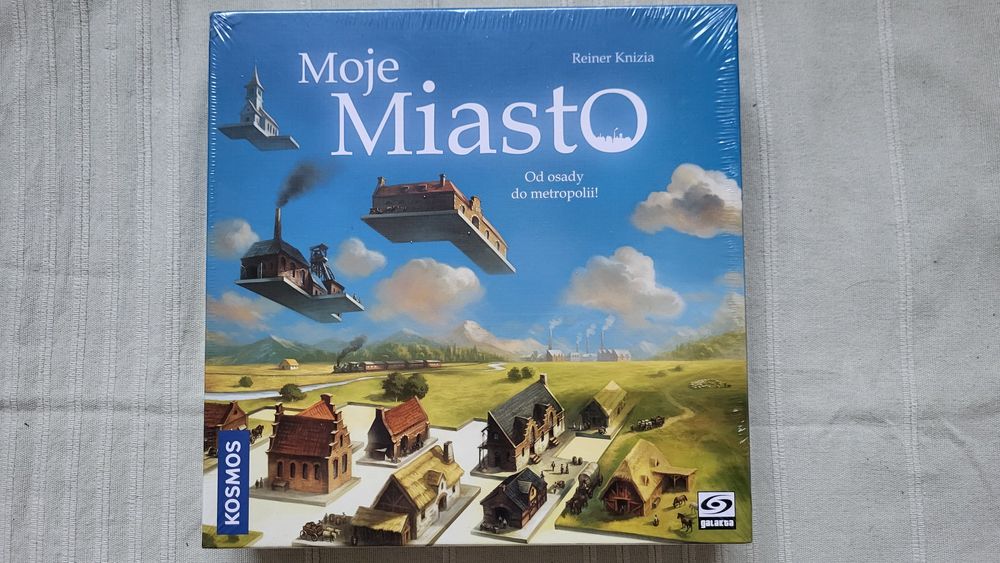 Gra planszowa Moje Miasto ROZEGRANA