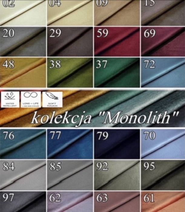 Nowoczesne Łozko Kontynentalne Stela w 3 Rozmiarach