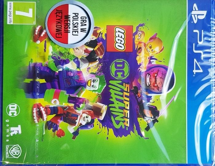 Lego złoczyńcy ps4, wersja pl, GRA UŻYWANA
