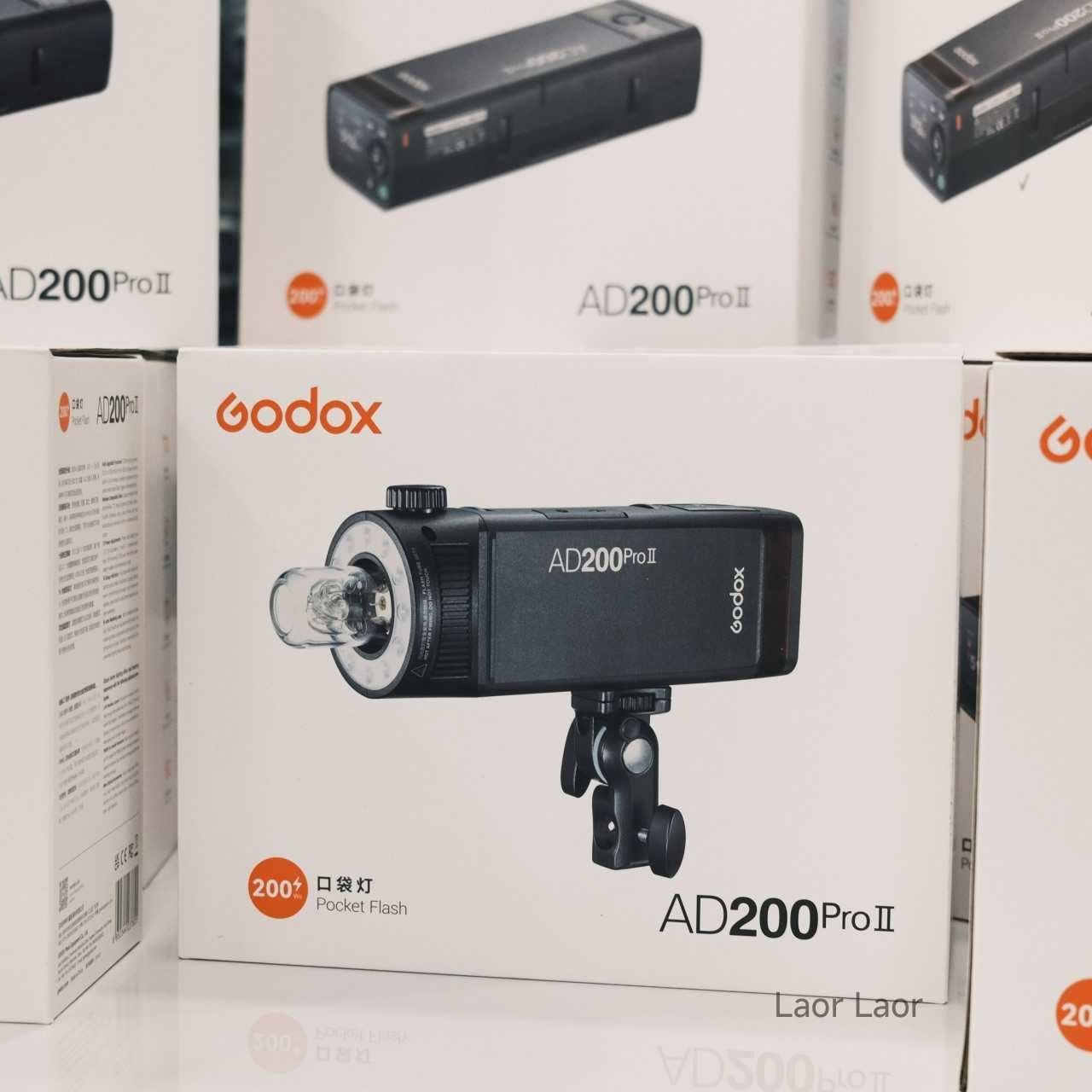 Godox AD200 Pro II, Flash NOVO, 0 disparos