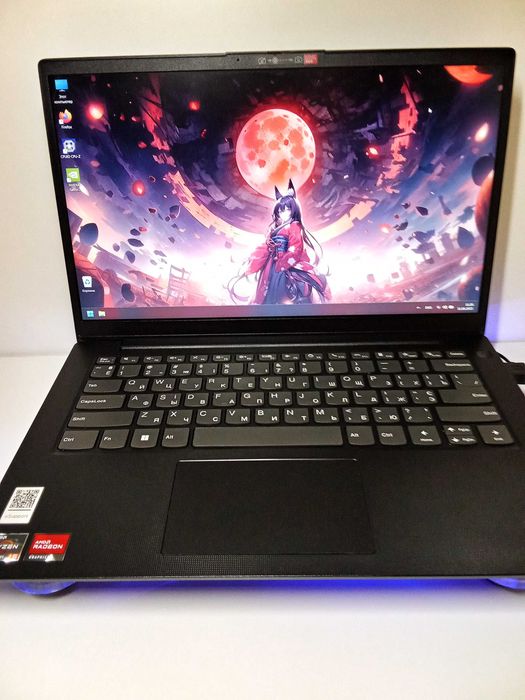 Новий Ноутбук Ігровий Lenovo Ryzen 5 5500U/RAM 12/SSD512/RXV 7 GB