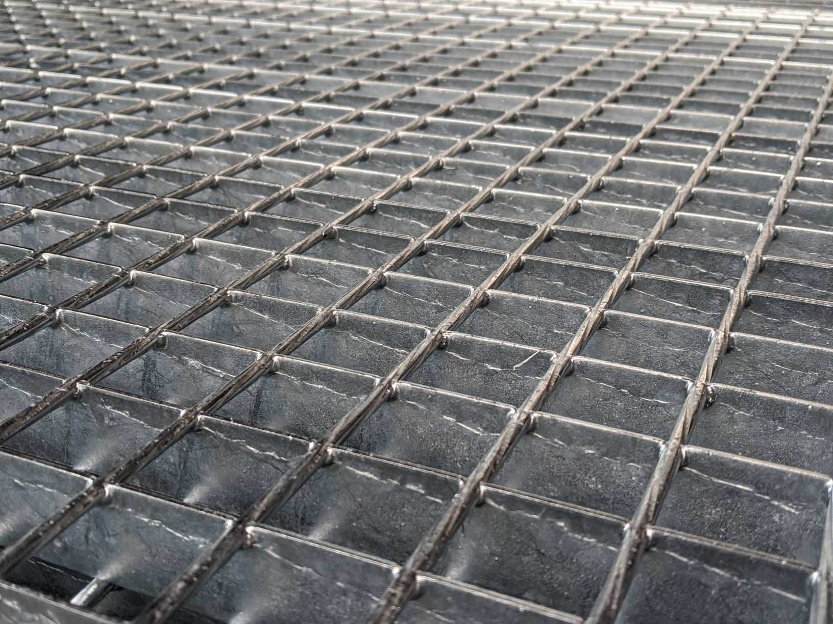 Krata pomostowa podest 1000x1000, 33x11 stopnie schodowe na wymiar
