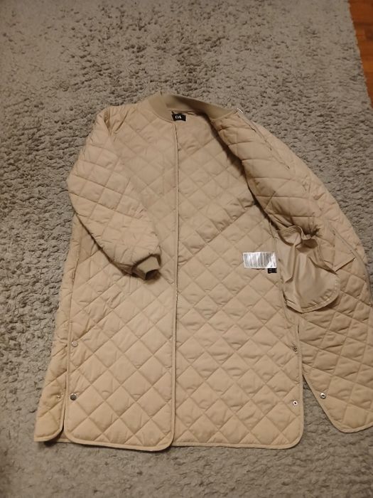 Куртка пальто стьобане довге