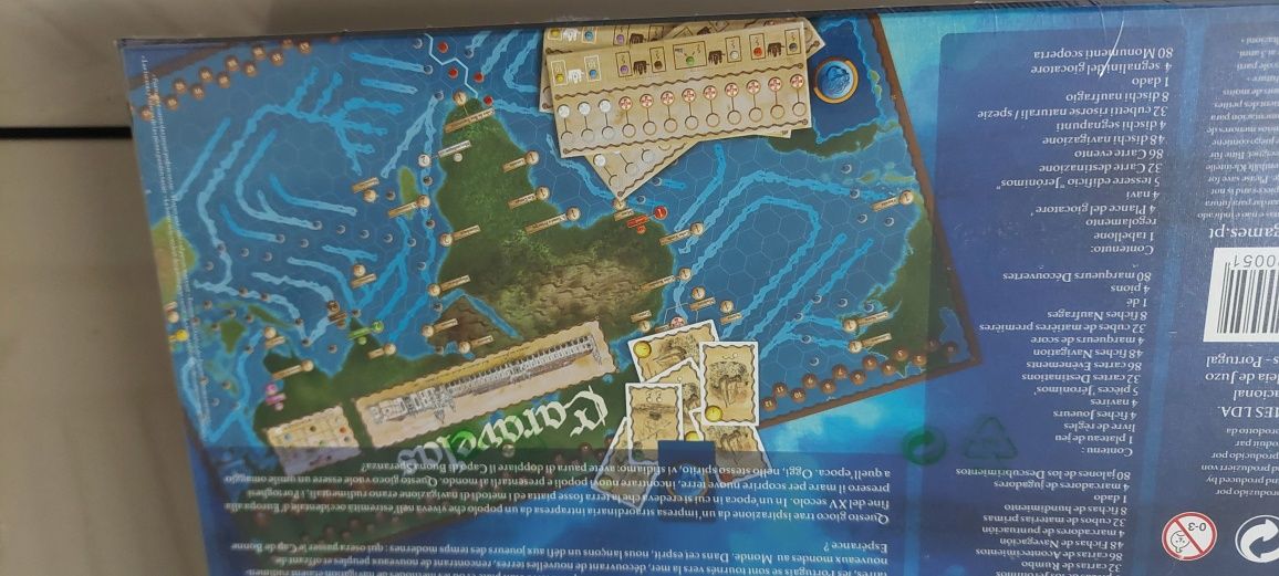 Jogo caravela. Caixa selada