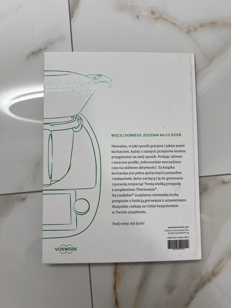 Książka Thermomix Proste pomysły przepisy