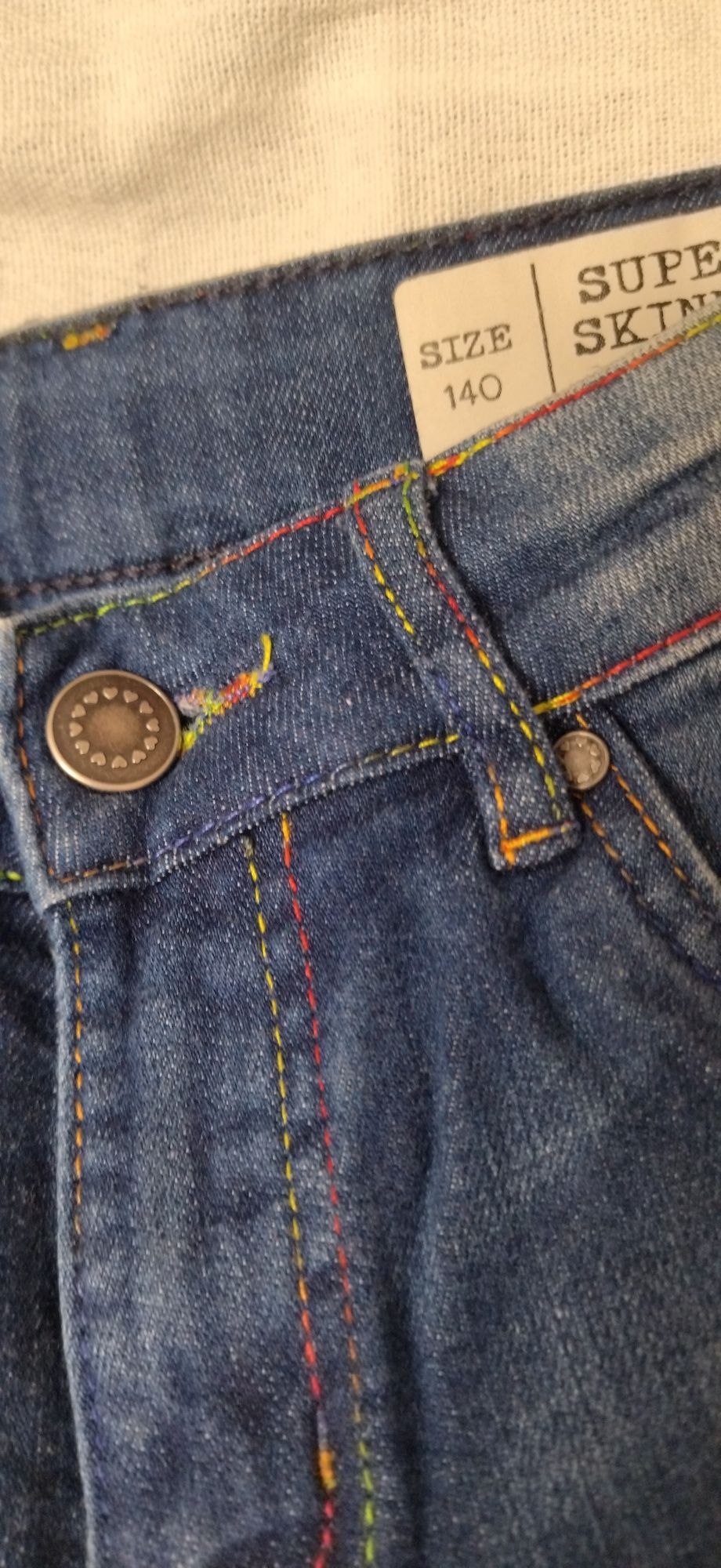 Spodnie Super Skinny Fit Lidl Pepperts Rozmiar 140. Wiek 9-10 lat.