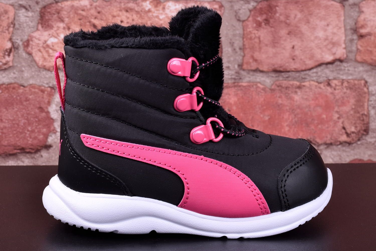 Buty śniegowce Puma Fun Racer Boot Ac PS ocieplane - 32,5 WYSYŁKA 24h