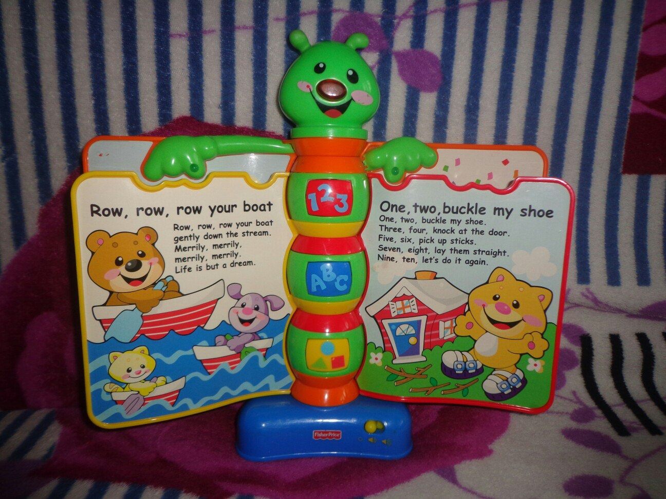 Книжка Умный щенок магнитофон мяч трубка ходунки Fisher Price Vtech