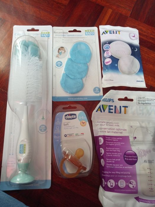 Chicco aquecer de biberão + extras