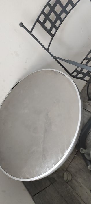 Dwa krzesła ogrodowe vintage stół grstis