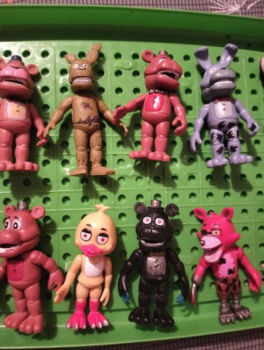 Колекція Аніматроніки Фнаф 12 шт.резинові