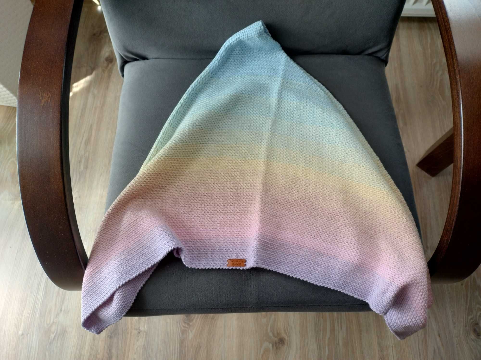 Komplet - torebka, czapka, szalik - Handmade