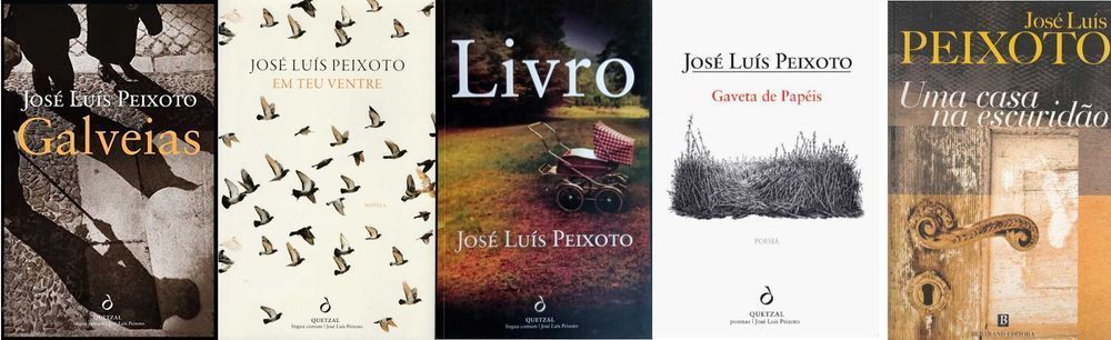 Livros de José Luís Peixoto [Preço marcado pelo Conjunto dos 5]