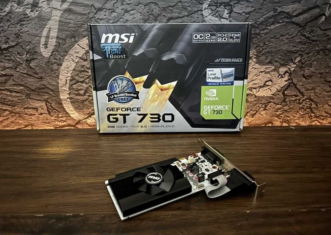 Відеокарта NVIDIA GeForce GT 730 2 GB GDDR3 MSI