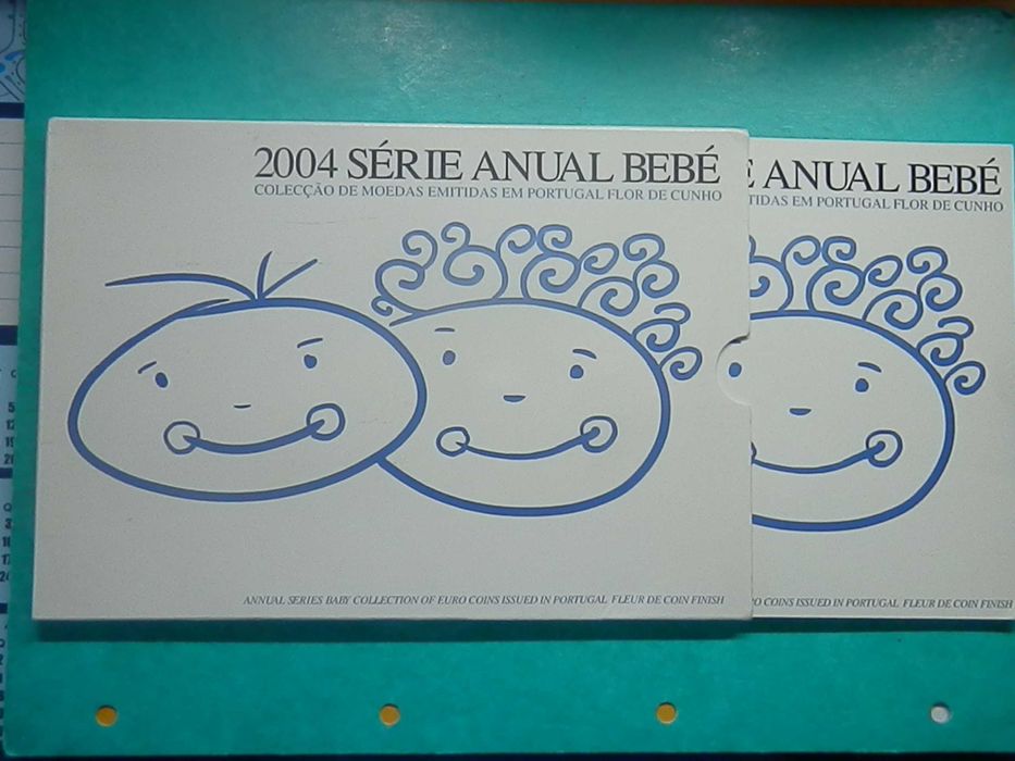 1302 - Euro: Série Anual Bebé 2004 FDC, por 24,00