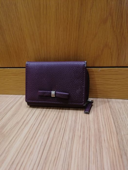 Carteira roxo/bordo