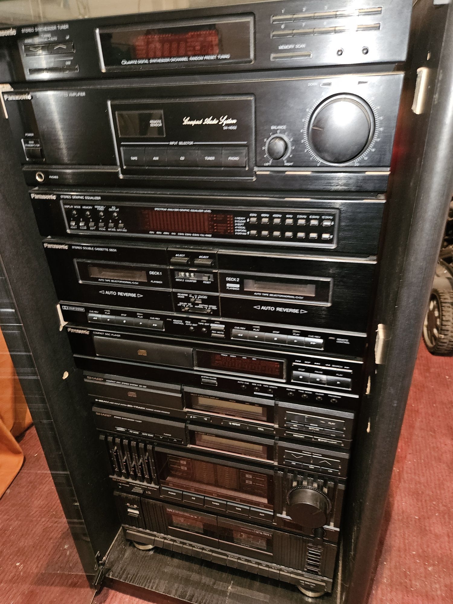 Panasonic  hi fi  i sharp