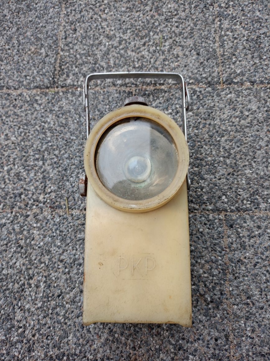 Lampa PKP z PRL-u