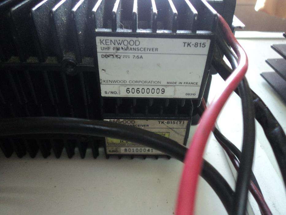 5 Rádios Kenwood de UHF TK-815t